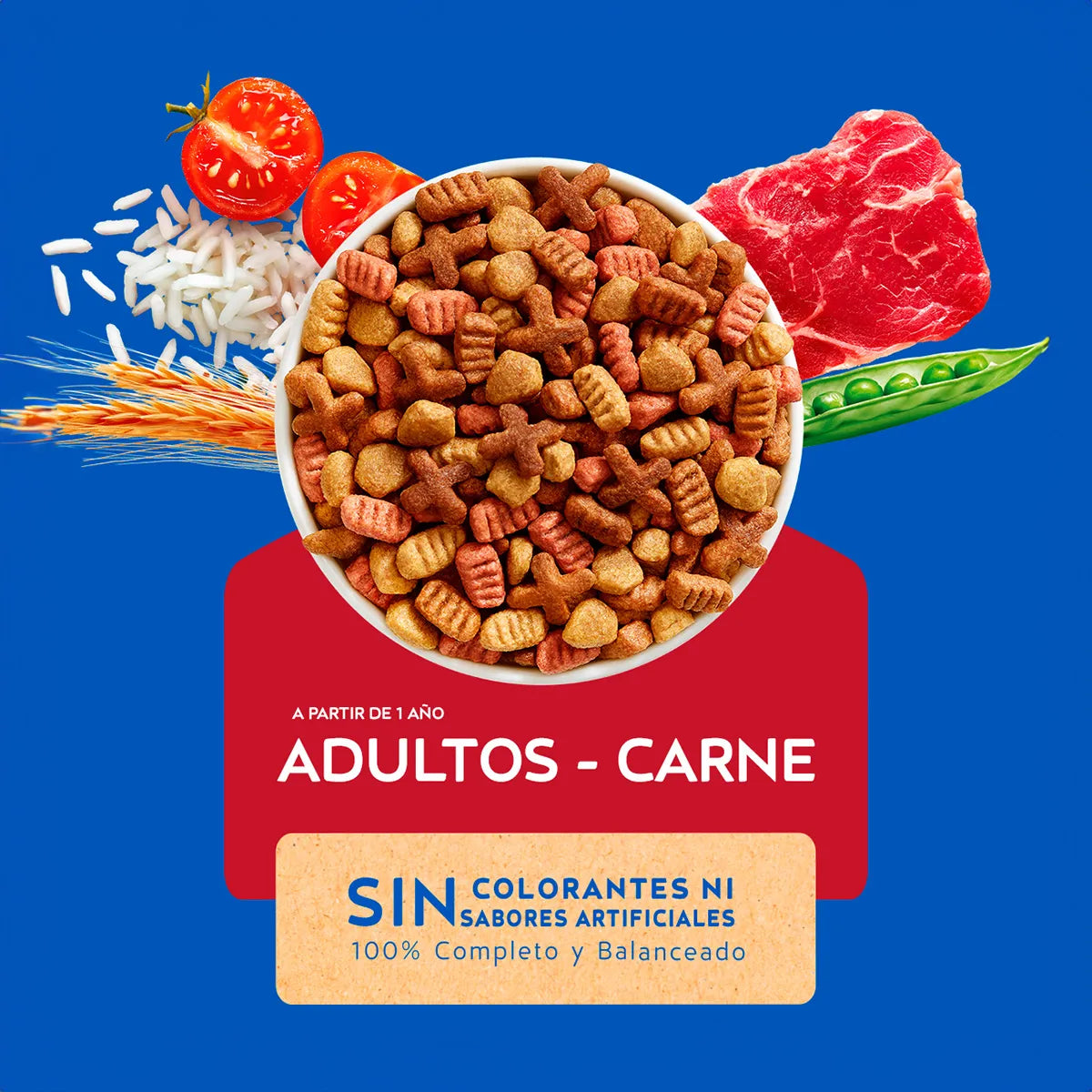 Cat Chow Gatos Adultos Carne