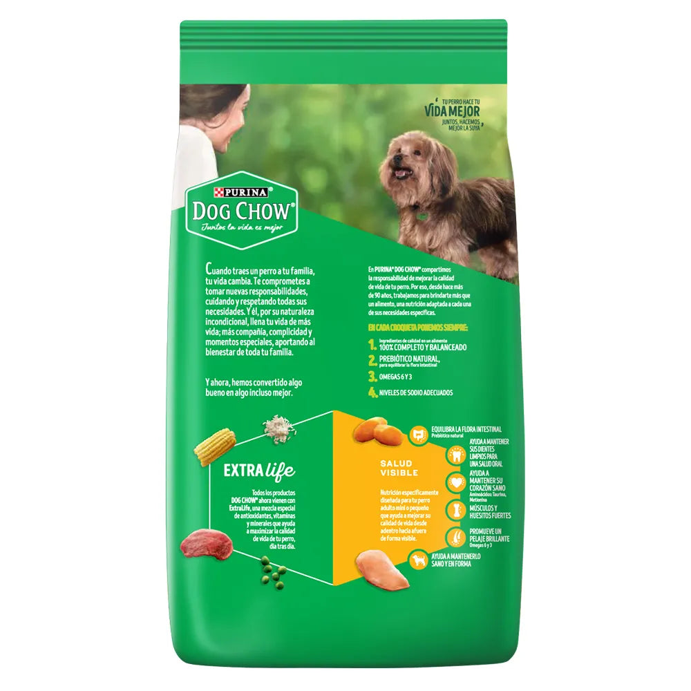 Dog Chow Perros Adultos Razas Pequeñas y Minis