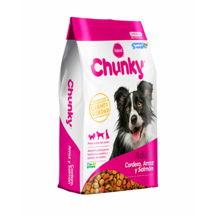 Chunky Cordero Arroz y Salmón