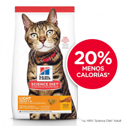Hills Science Diet Adul Cat Light 4Lb