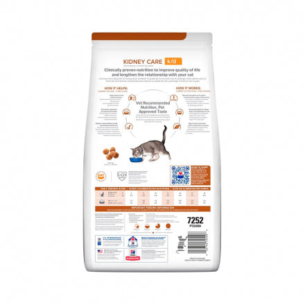 Hills Prescription Diet Gatos Kidney Care k/d 4 Lb