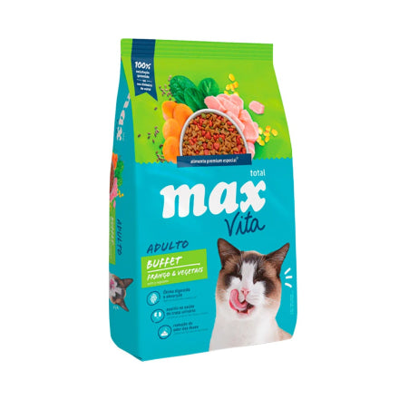 Max Vita Gato Adulto Bufett, Fango y Vegetales