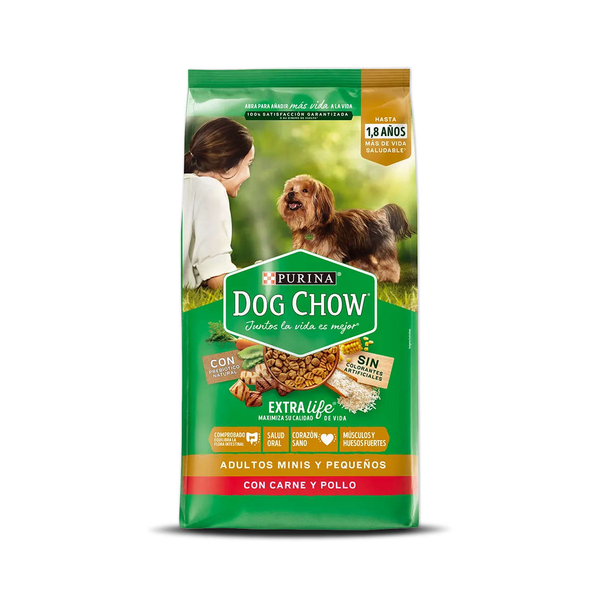 Dog Chow Perros Adultos Razas Pequeñas y Minis