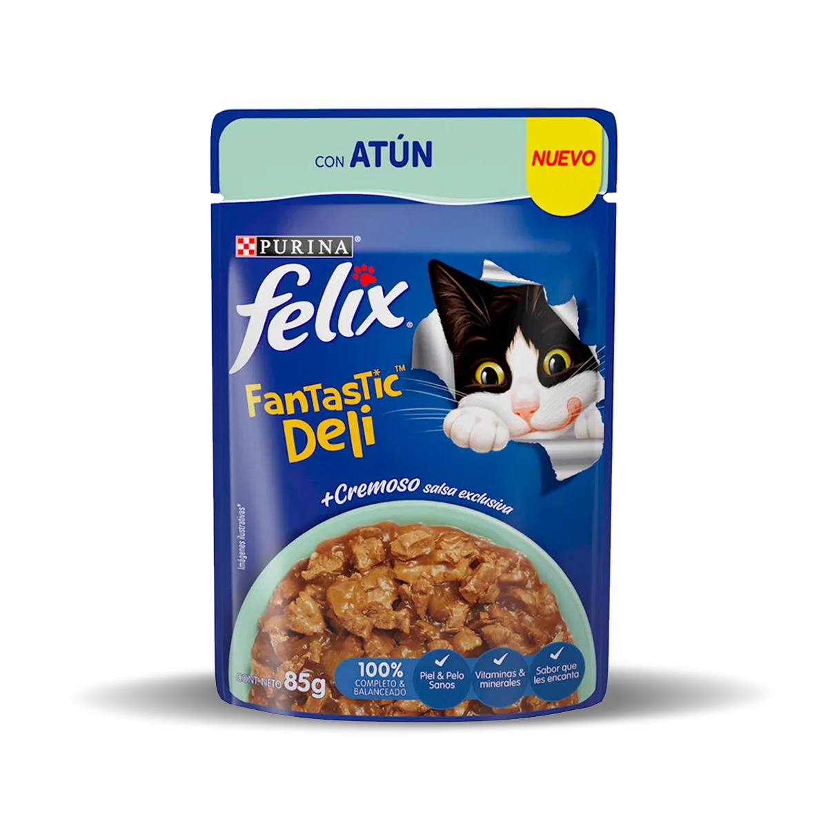 Comida Húmeda Fantastic™ Deli con Atún 85g