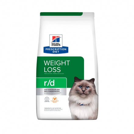 Hills Prescription Diet Gatos Weight Reduction r/d 4 Lb