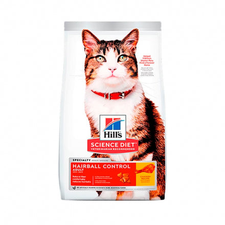 Hills Science Diet Gatos Adultos Hairball Control