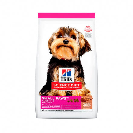 Hills Science Diet Perros Adultos Small Paws Cordero y Arroz 4.5 Lb