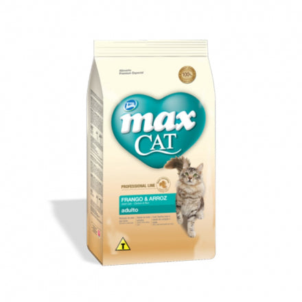 Max Cat Gatos Adultos Pollo y Arroz