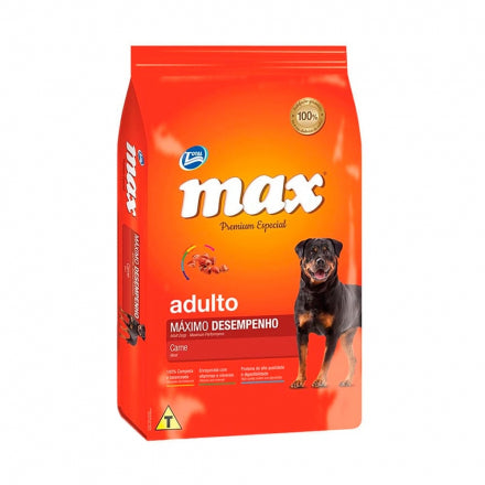 Max Máximo Desempeño Perros Adultos Carne 15 kg