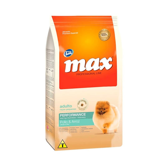 Max Performance Adulto Raza Pequeña Pollo y Arroz
