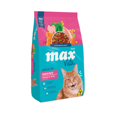 Max Vita Gato Adulto Sabores Frango y Peixe