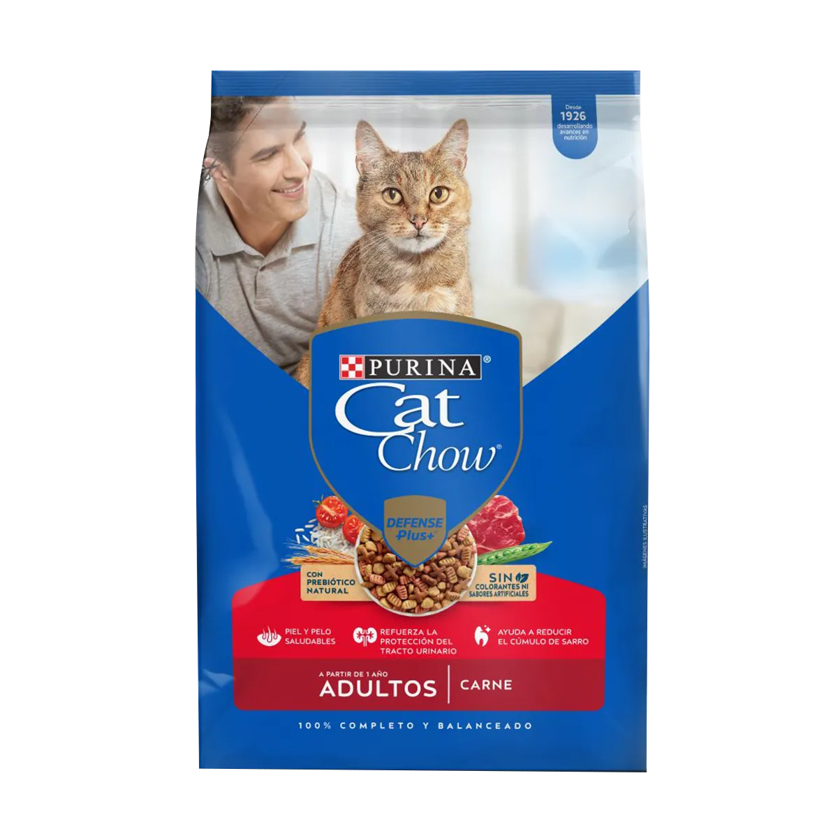 Cat Chow Gatos Adultos Carne