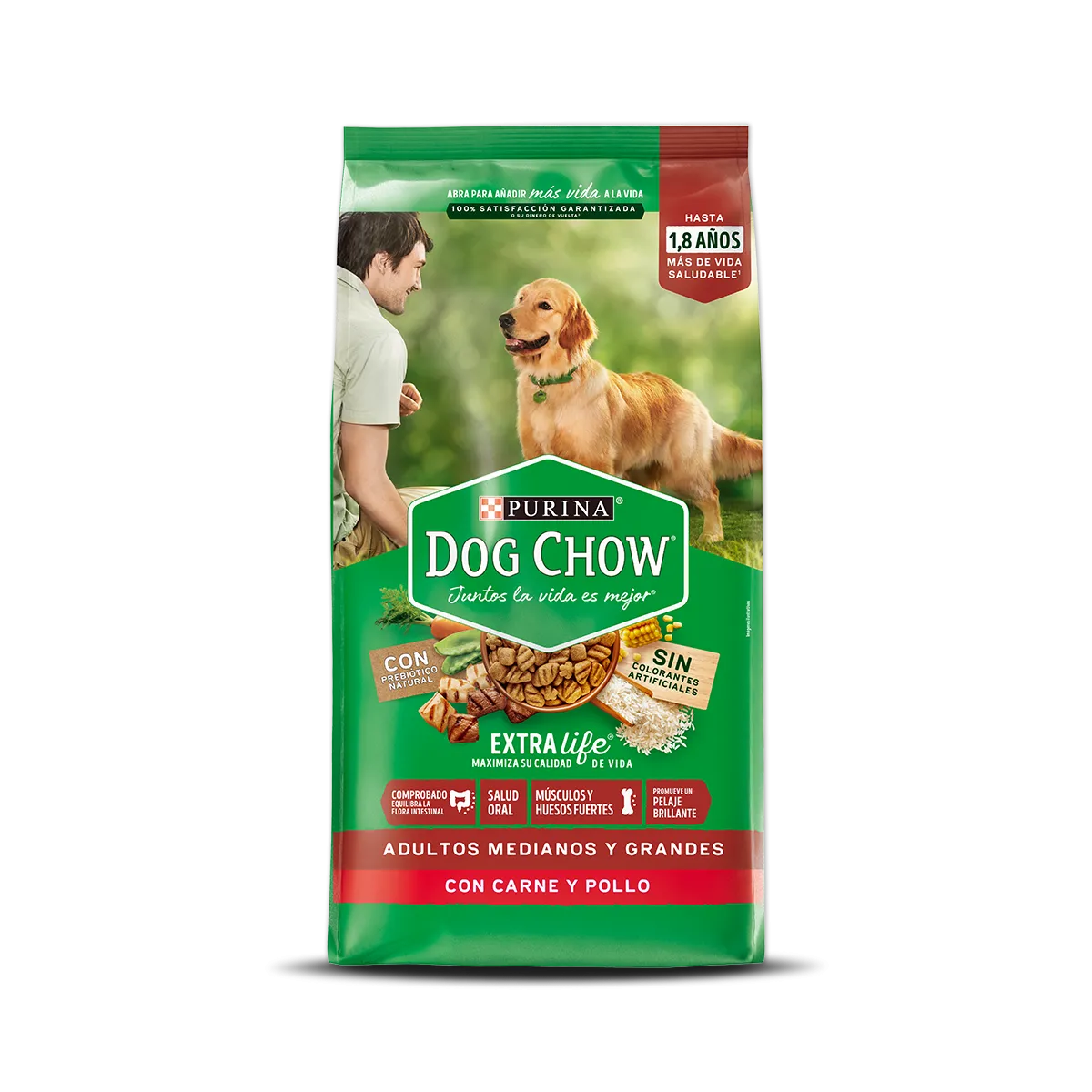 Dog Chow Perros Adultos Medianos y Grandes