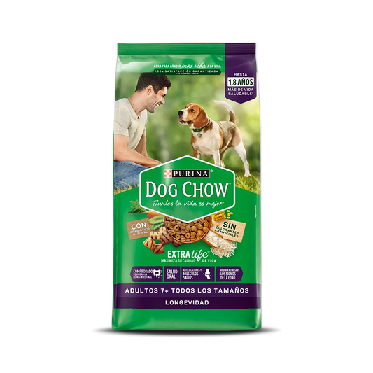 Dog Chow Perros Adultos Logevidad 7+