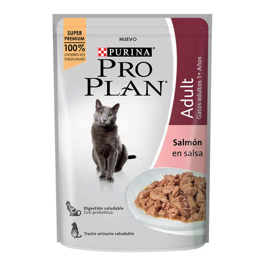 Pro Plan Alimento Húmedo Gatos Adultos Salmón