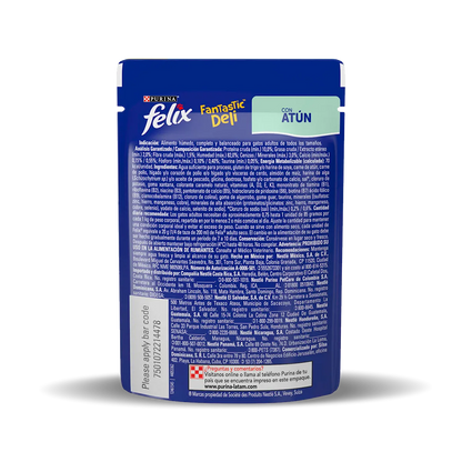 Comida Húmeda Fantastic™ Deli con Atún 85g