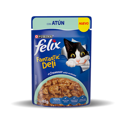 Comida Húmeda Fantastic™ Deli con Atún 85g